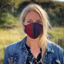 Fanø mundbind af fanø klude eller fanø tørklæde