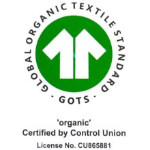 Materiale: 100% økologisk perle bomuld