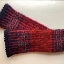 halvvanter fanøkluden strikkekit